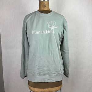 Ramble & Company humankind Sweatshirt Size Medium